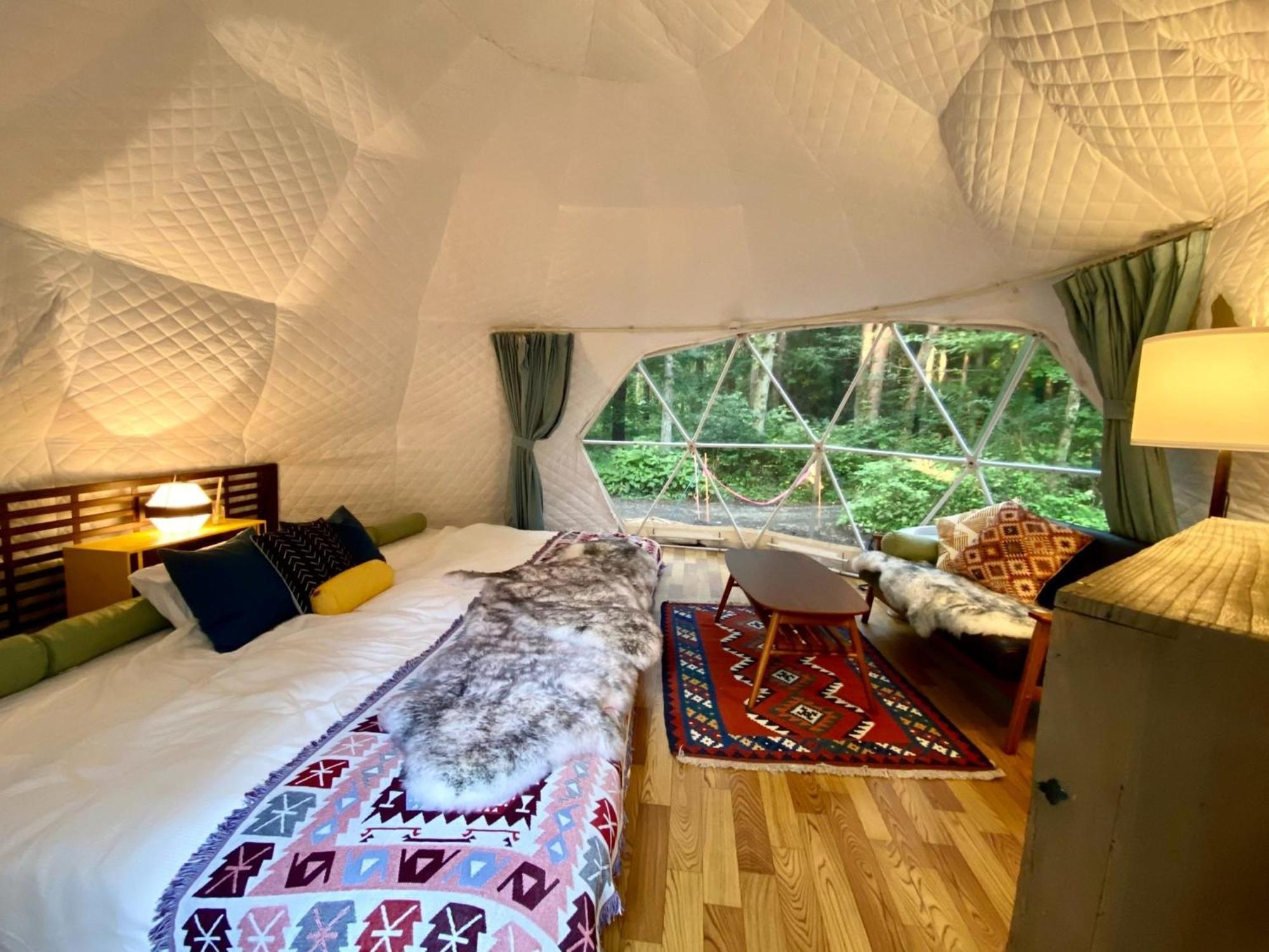 Glamping Villa Hanz Kawaguchiko Fujikawaguchiko Eksteriør billede