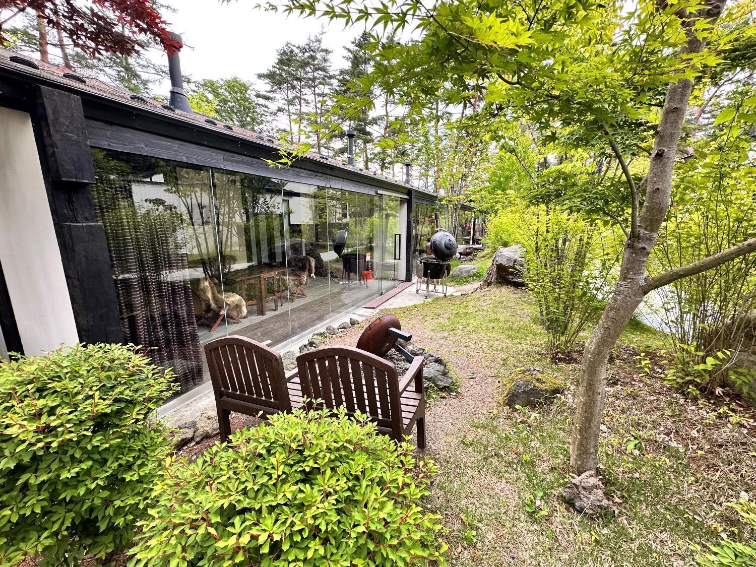 Glamping Villa Hanz Kawaguchiko Fujikawaguchiko Eksteriør billede